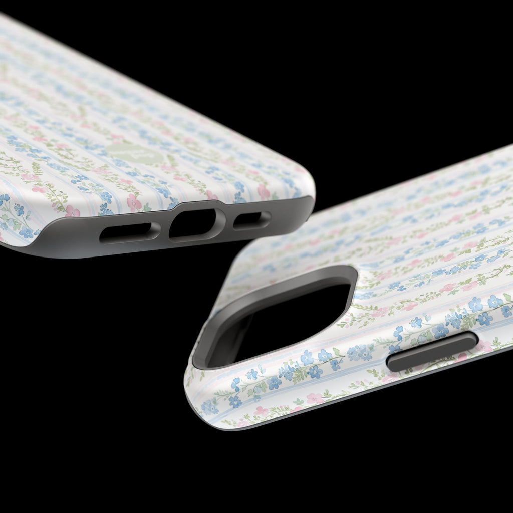 Pastel Floral Pattern Magnetic Tough Case