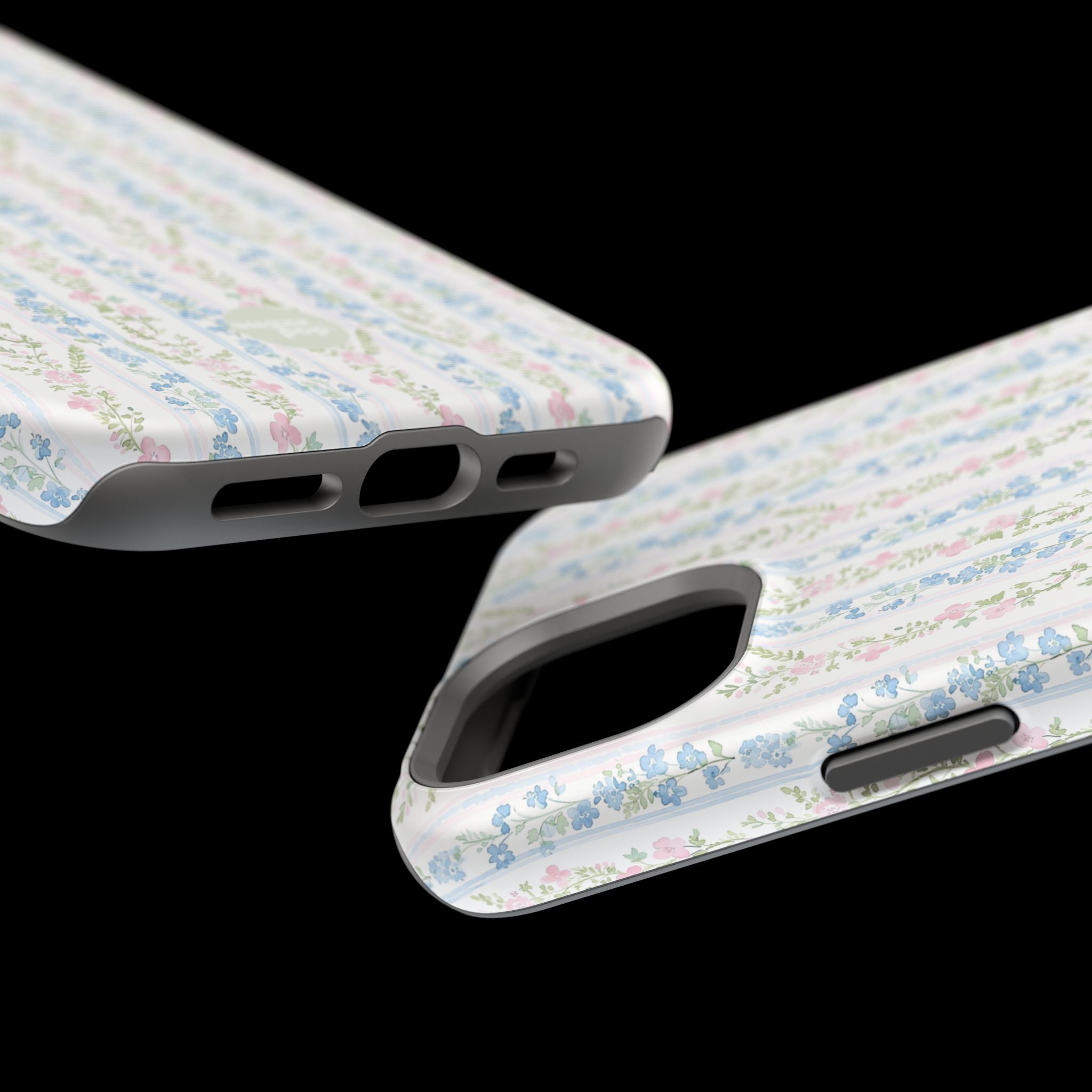 Pastel Floral Pattern Magnetic Tough Case
