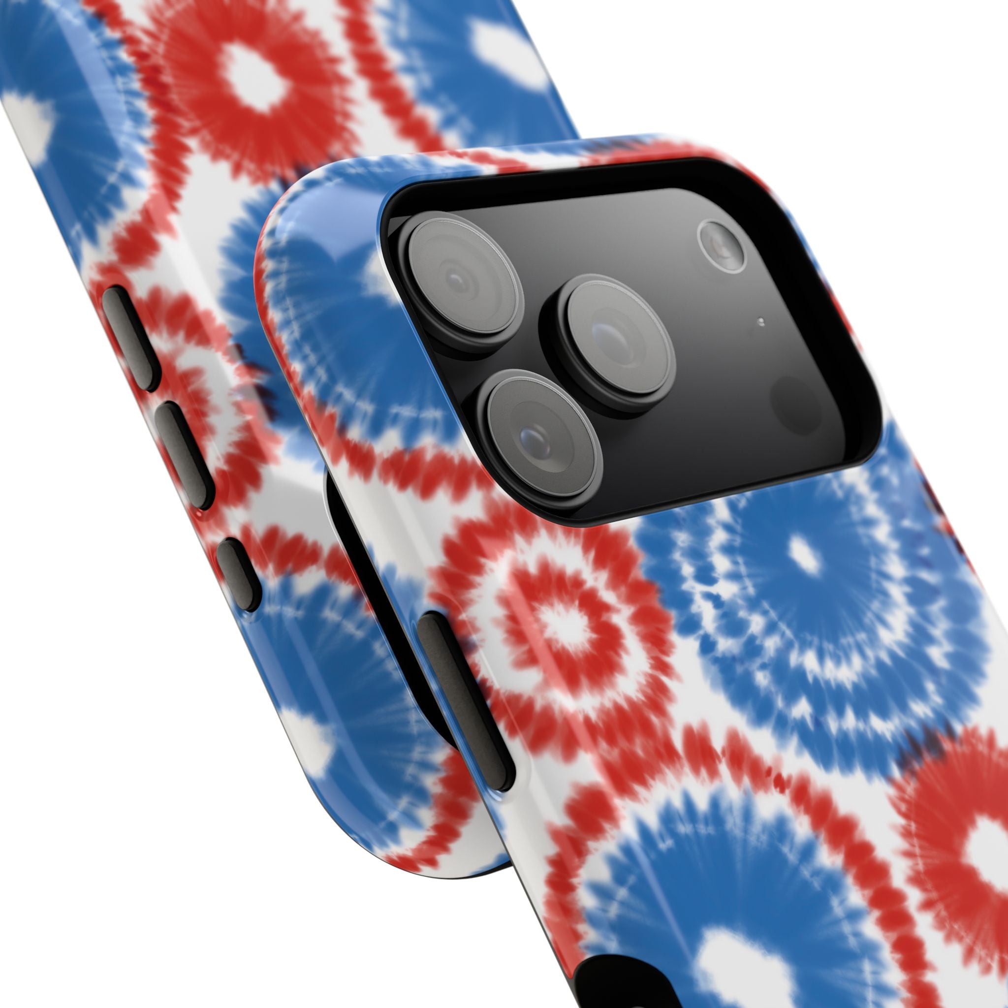 Patriotic Tie Dye Impact Resistant Phone Case