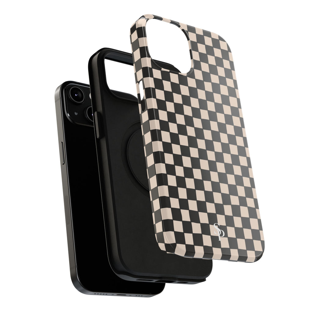 Checkerboard Impact-Resistant Case