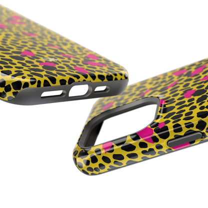 Leopard Print Impact-Resistant Phone Case