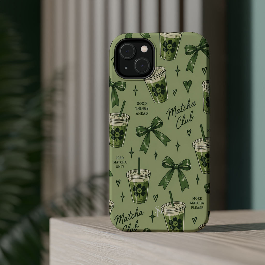 Matcha Club Magnetic Impact-Resistant Case