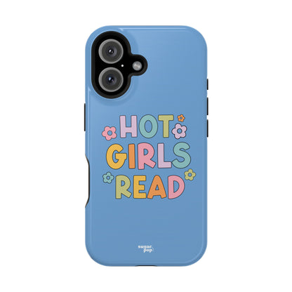 Hot Girls Read Impact-Resistant Phone Case - Design for Book Lovers