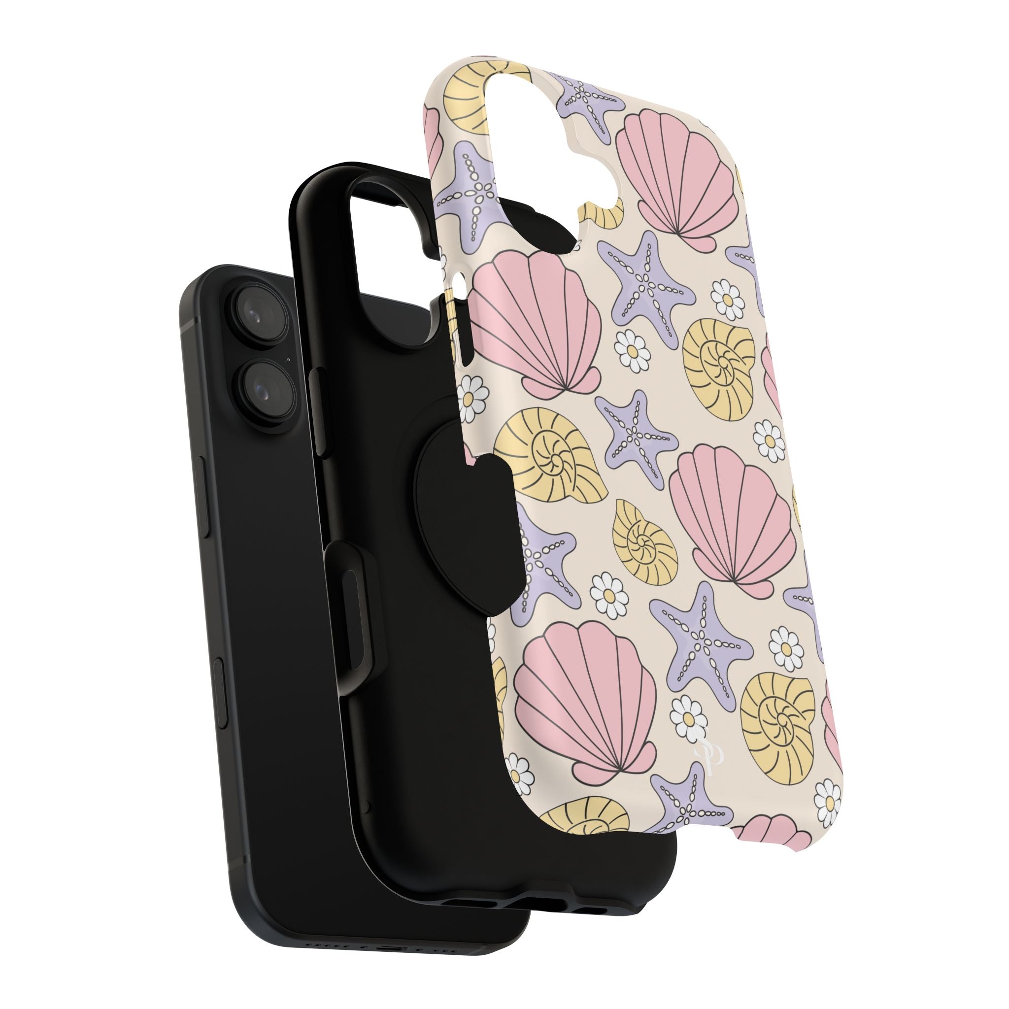 Coastal Shells Impact-Resistant Phone Case
