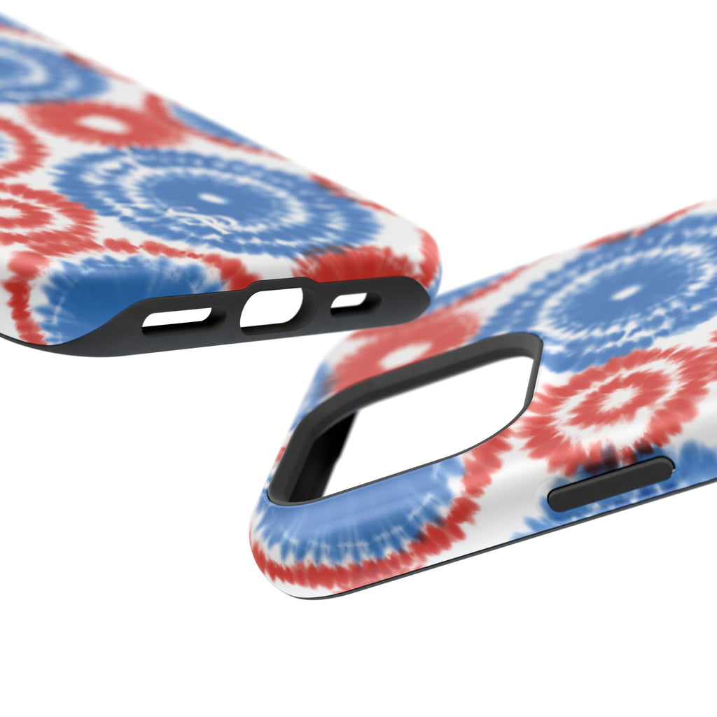 Patriotic Tie Dye Impact Resistant Phone Case
