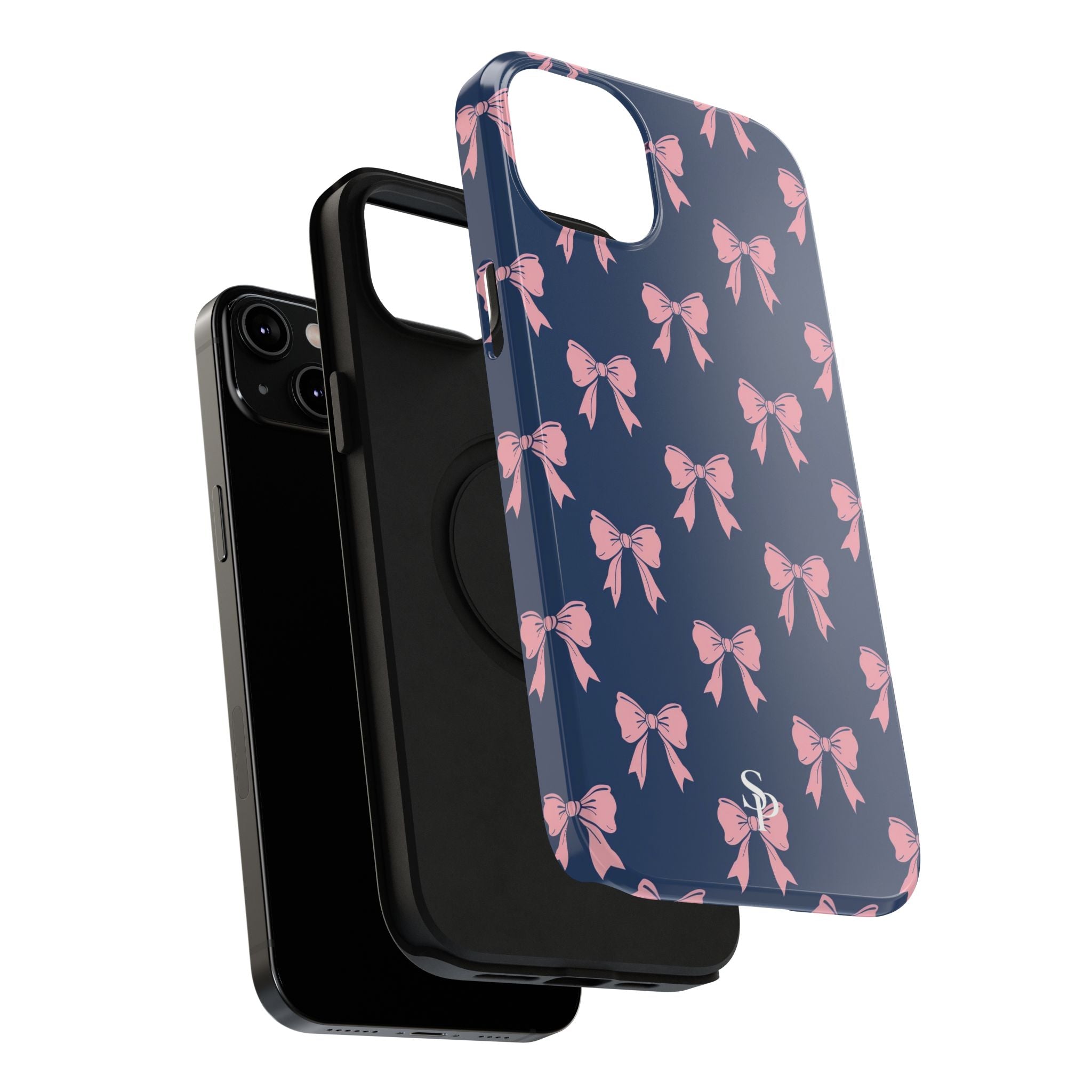 Chic Bow Impact-Resistant Phone Case