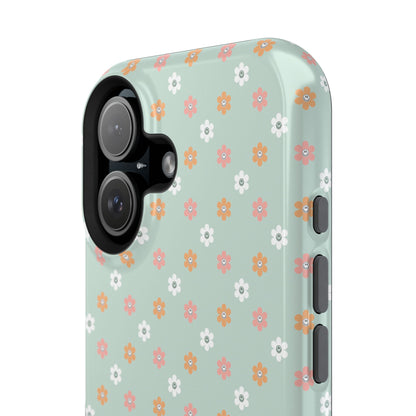 Floral Smiley Impact-Resistant Cases