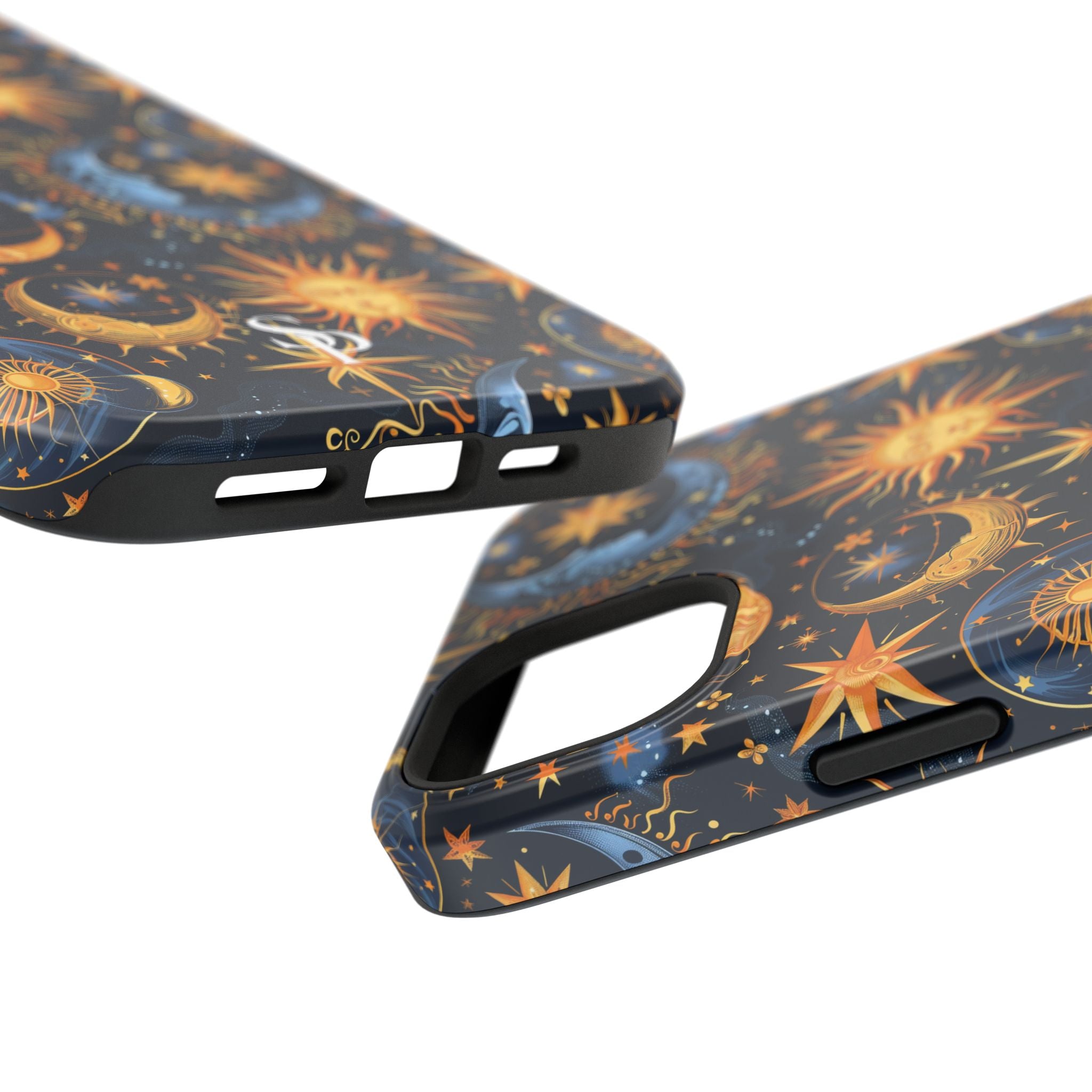 Celestial Sun and Moon Impact-Resistant Phone Case