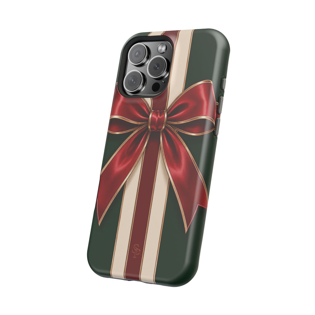 Christmas Gift Bow Magnetic Phone Case