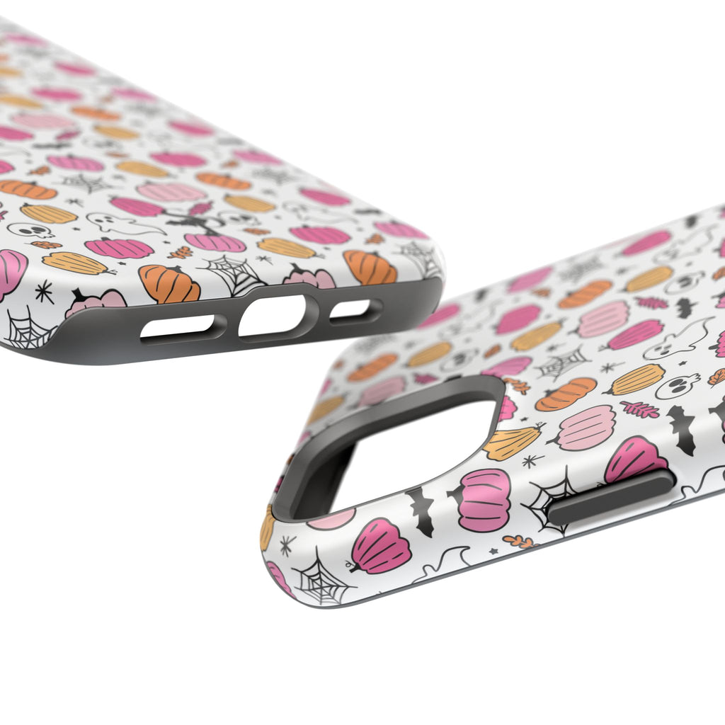 Pink Halloween Impact-Resistant Cases