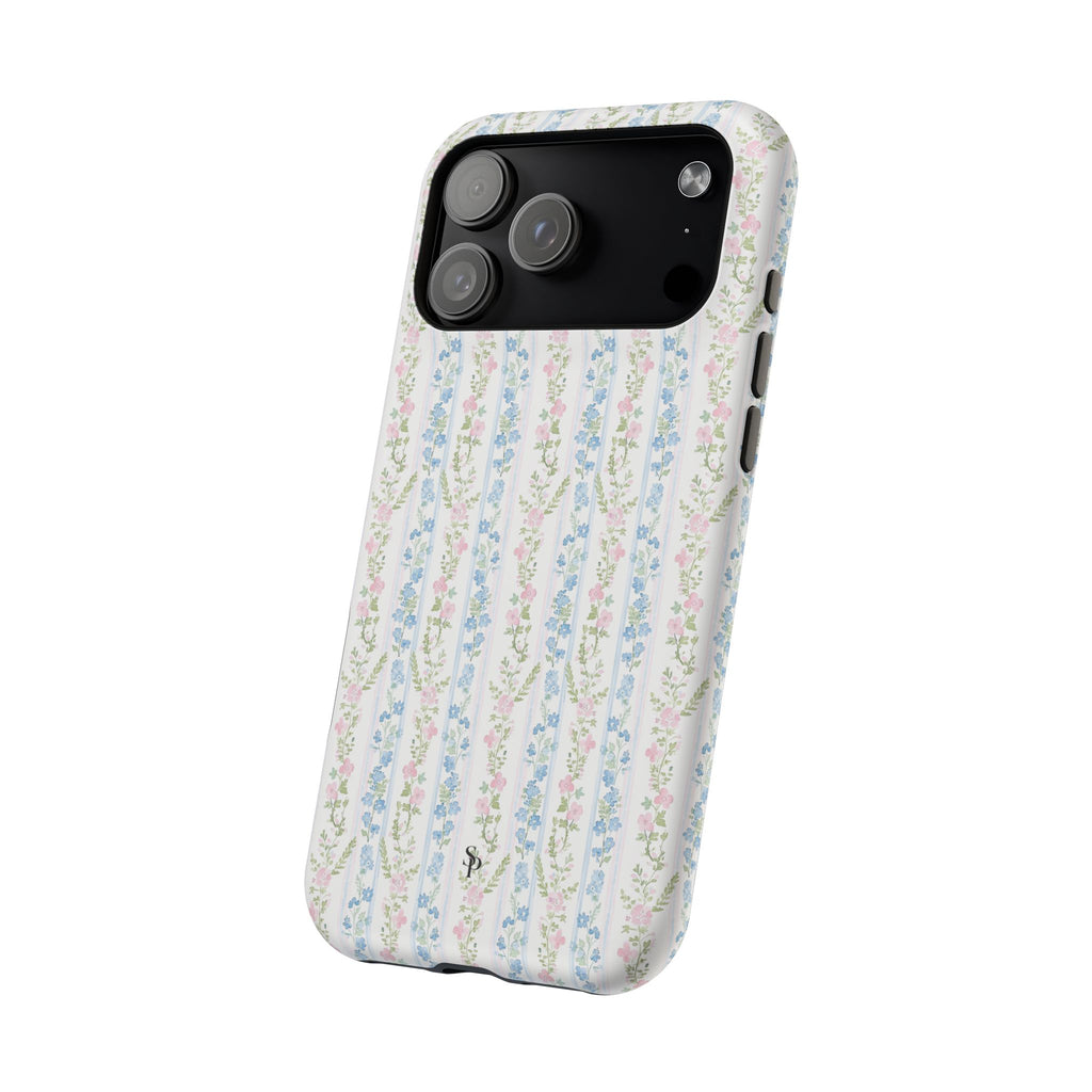 Pastel Floral Pattern Magnetic Tough Case