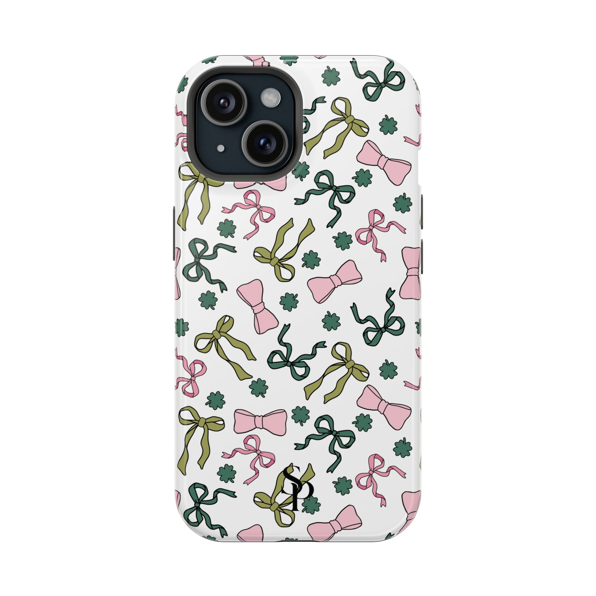 Bows and Shamrocks Magnetic Phone Case