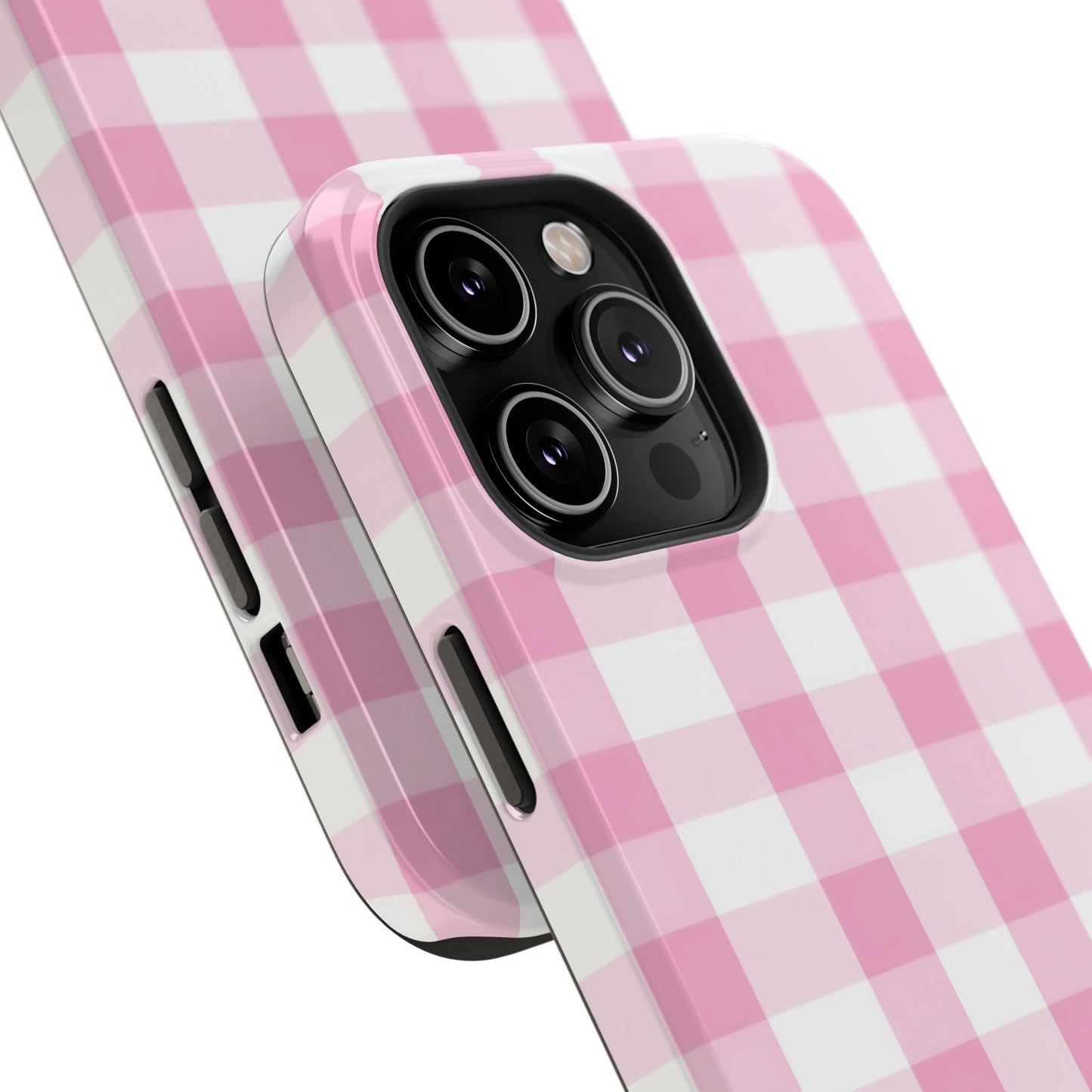 Pink Gingham Phone Case