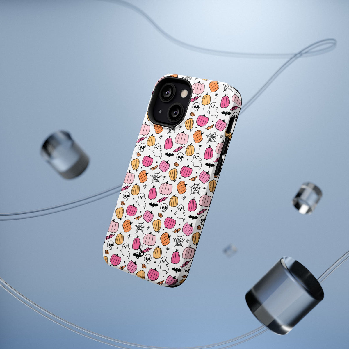 Pink Halloween Impact-Resistant Cases