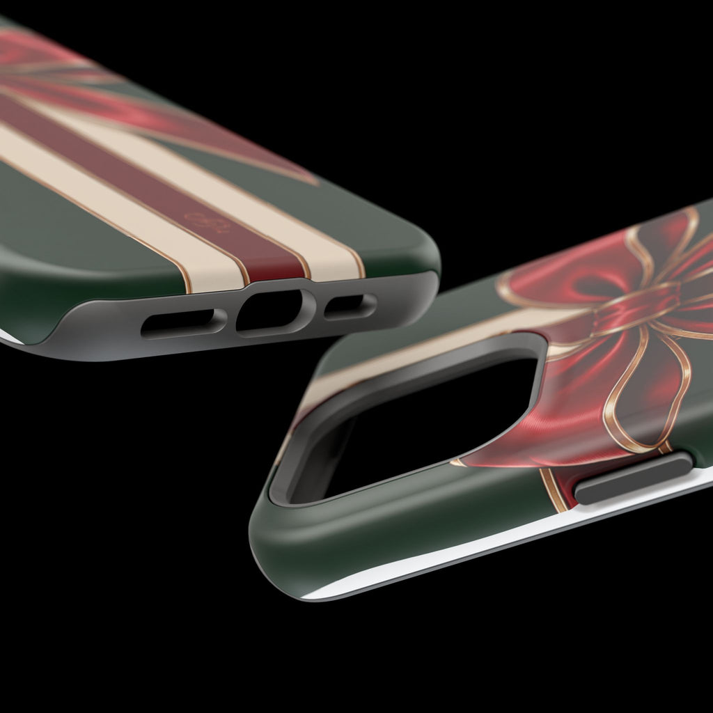 Christmas Gift Bow Magnetic Phone Case