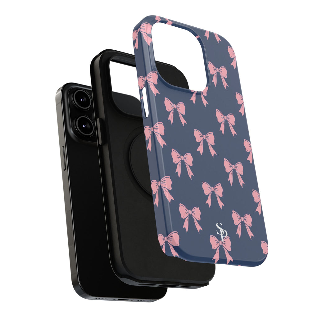 Chic Bow Impact-Resistant Phone Case