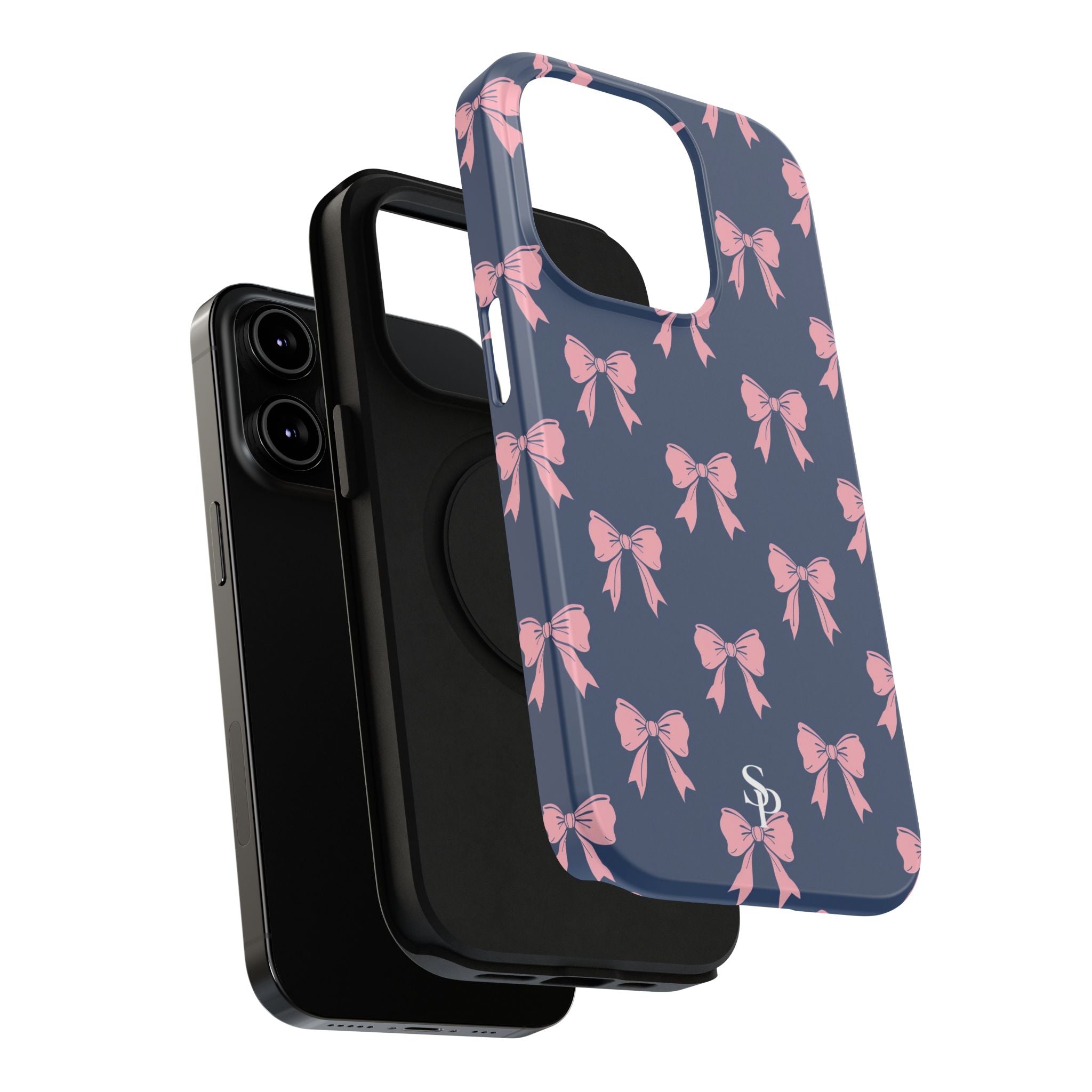 Chic Bow Impact-Resistant Phone Case