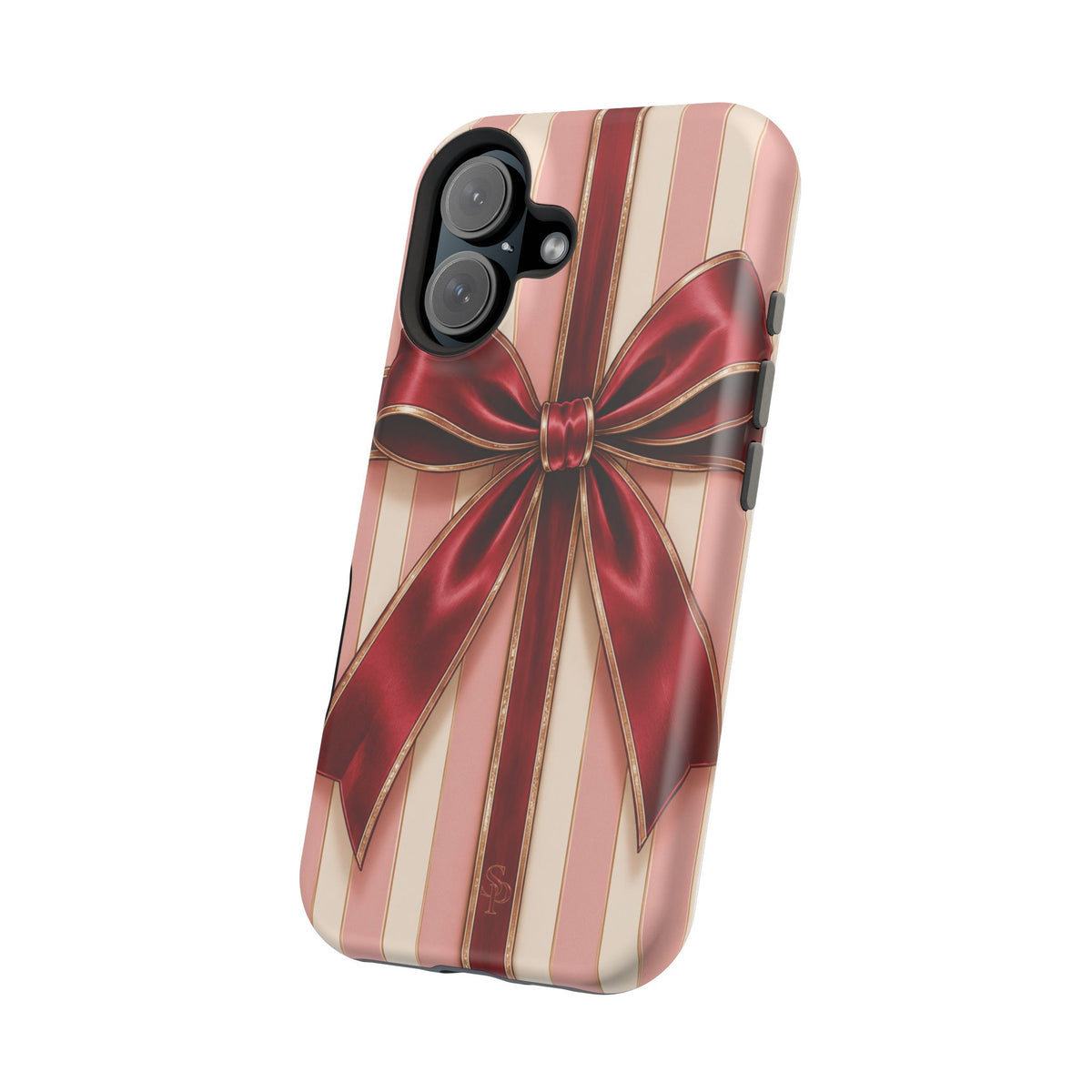 Red Bow Gift Wrap Magnetic Phone Case