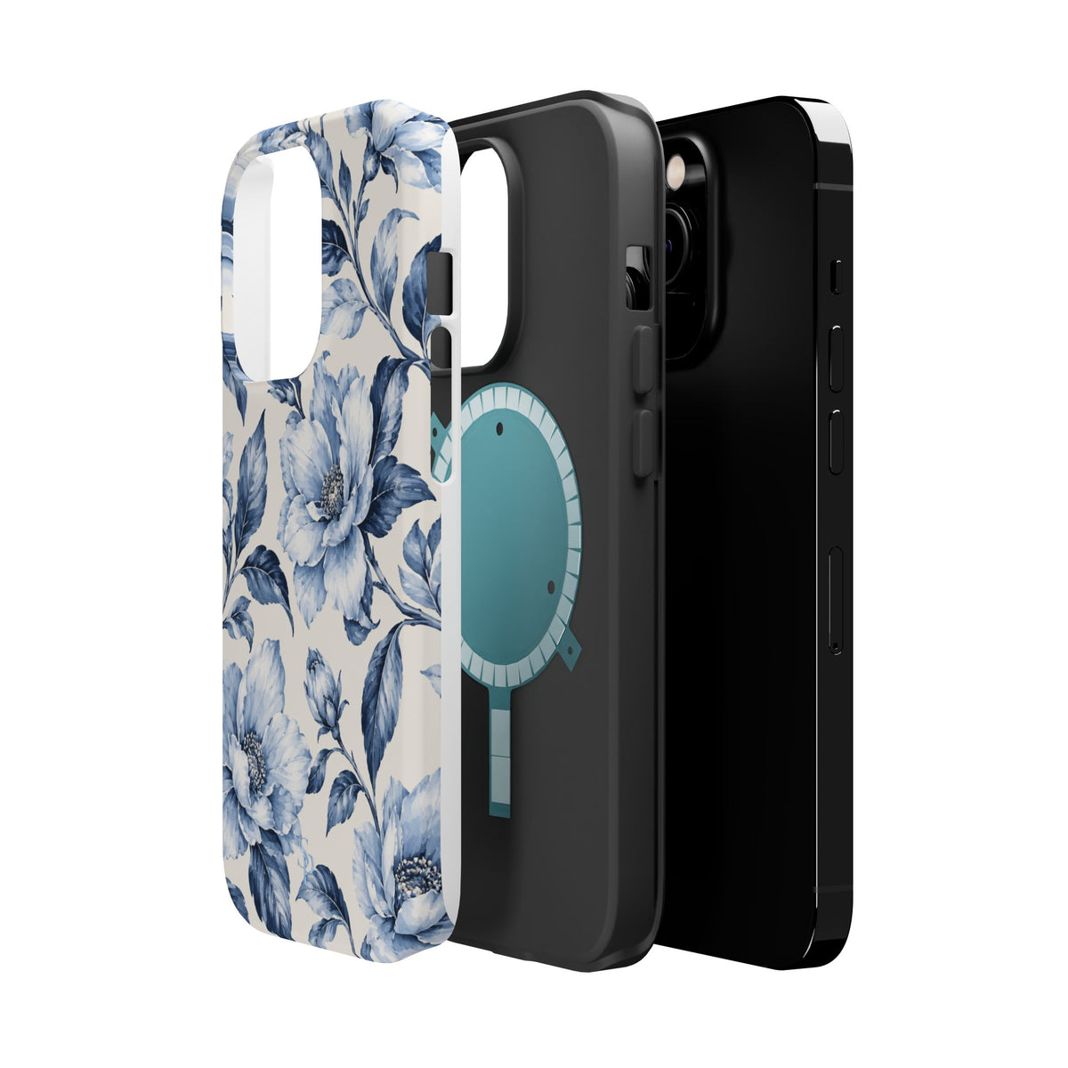 Glacier Floral Magnetic Phone Case