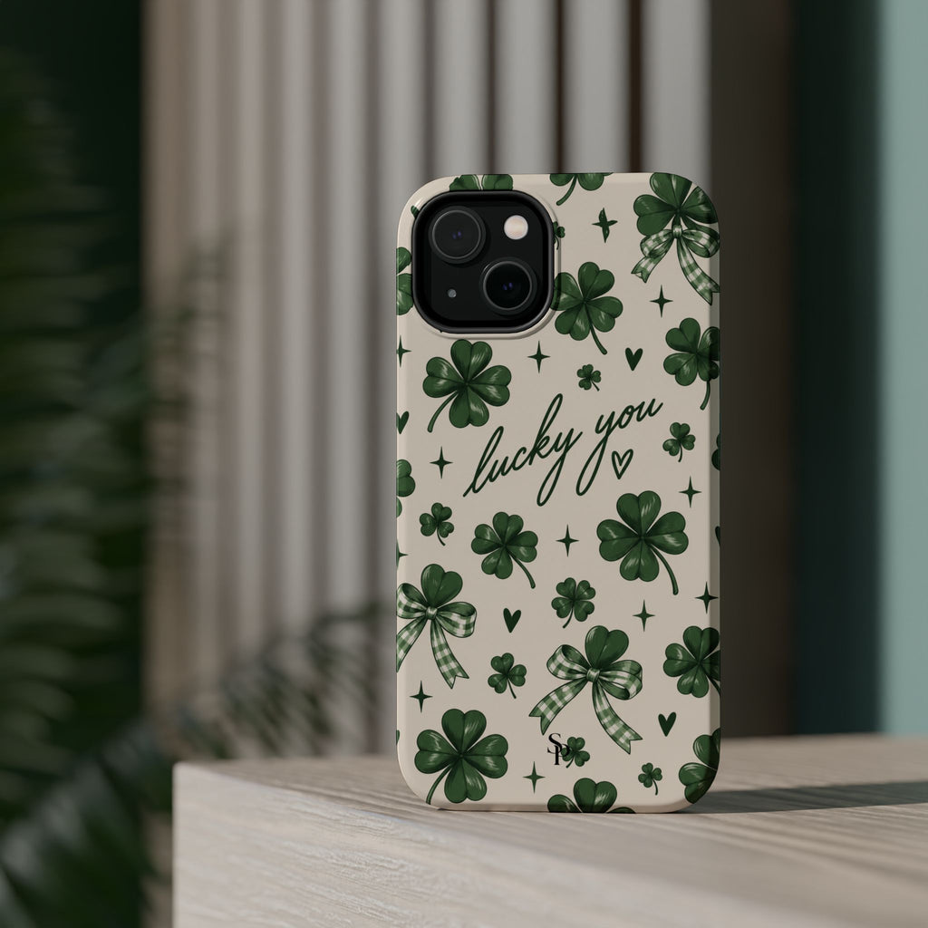 Lucky You Clover Magnetic Impact Phone Case