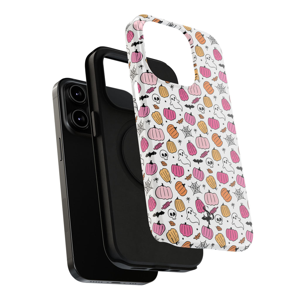 Pink Halloween Impact-Resistant Cases