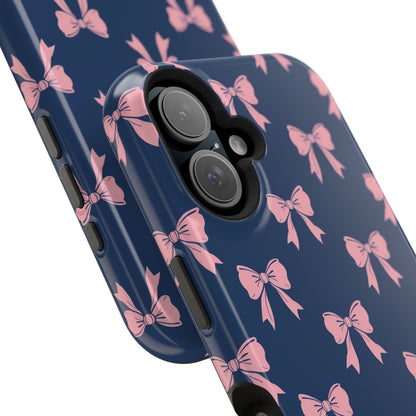 Chic Bow Impact-Resistant Phone Case