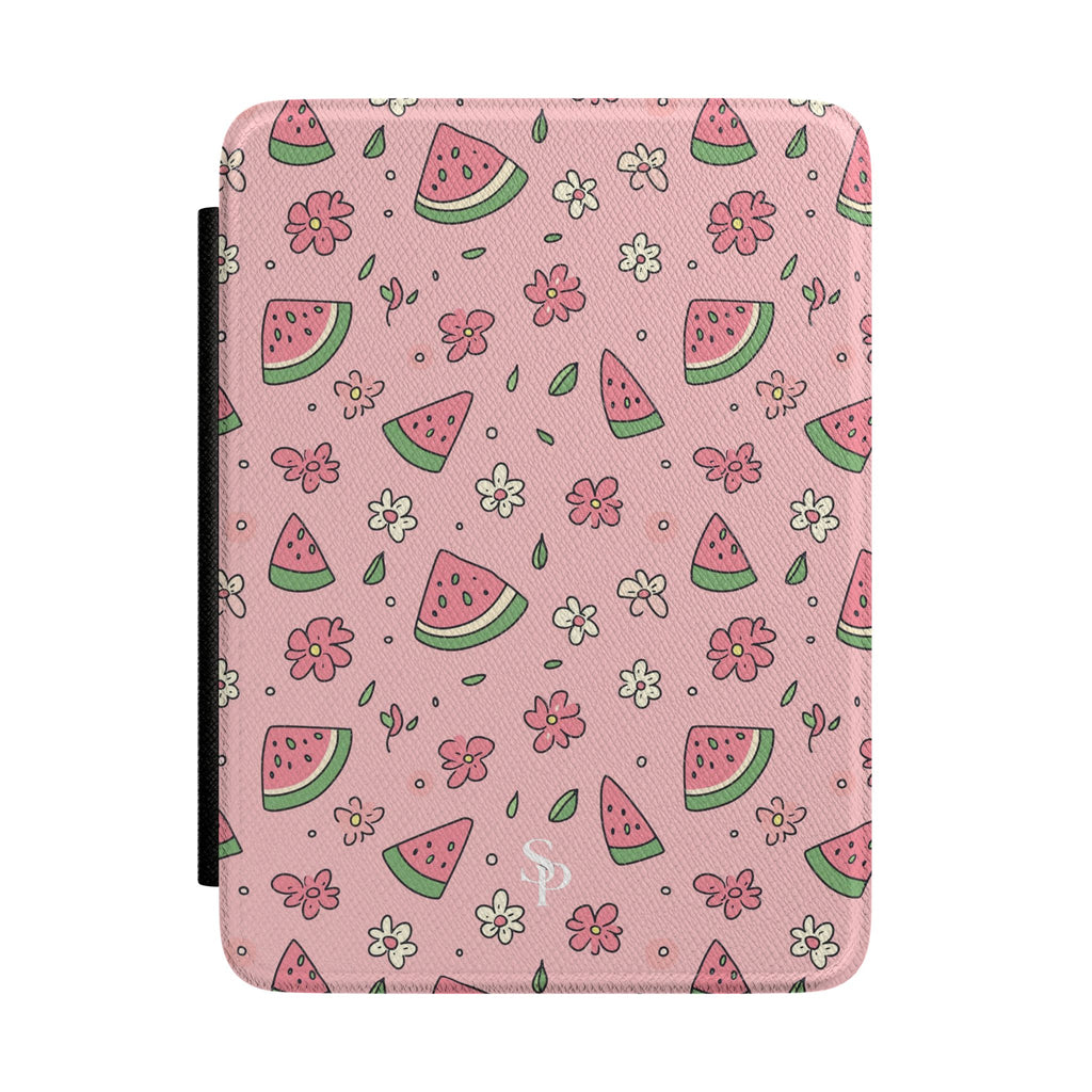 Pink Watermelon Kindle Case – Cute Floral E-Reader Cover