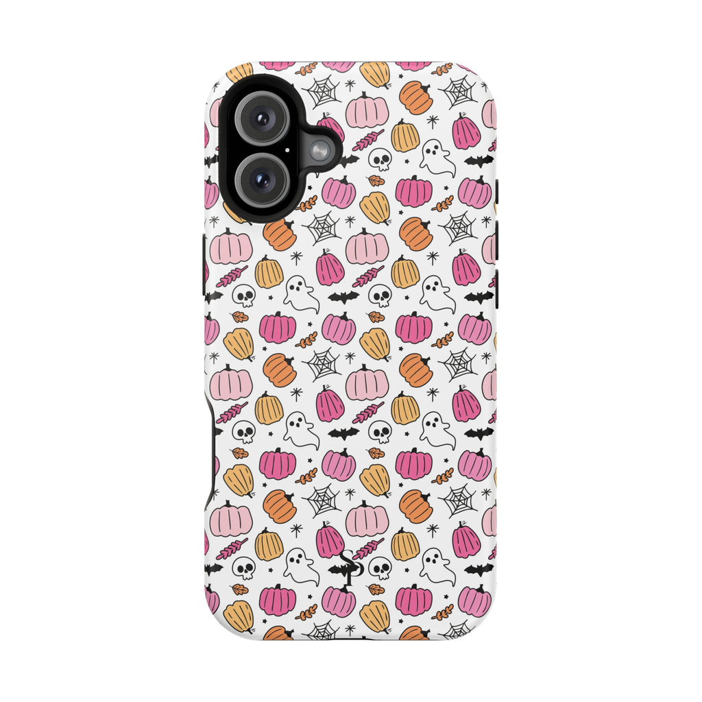 Pink Halloween Impact-Resistant Cases