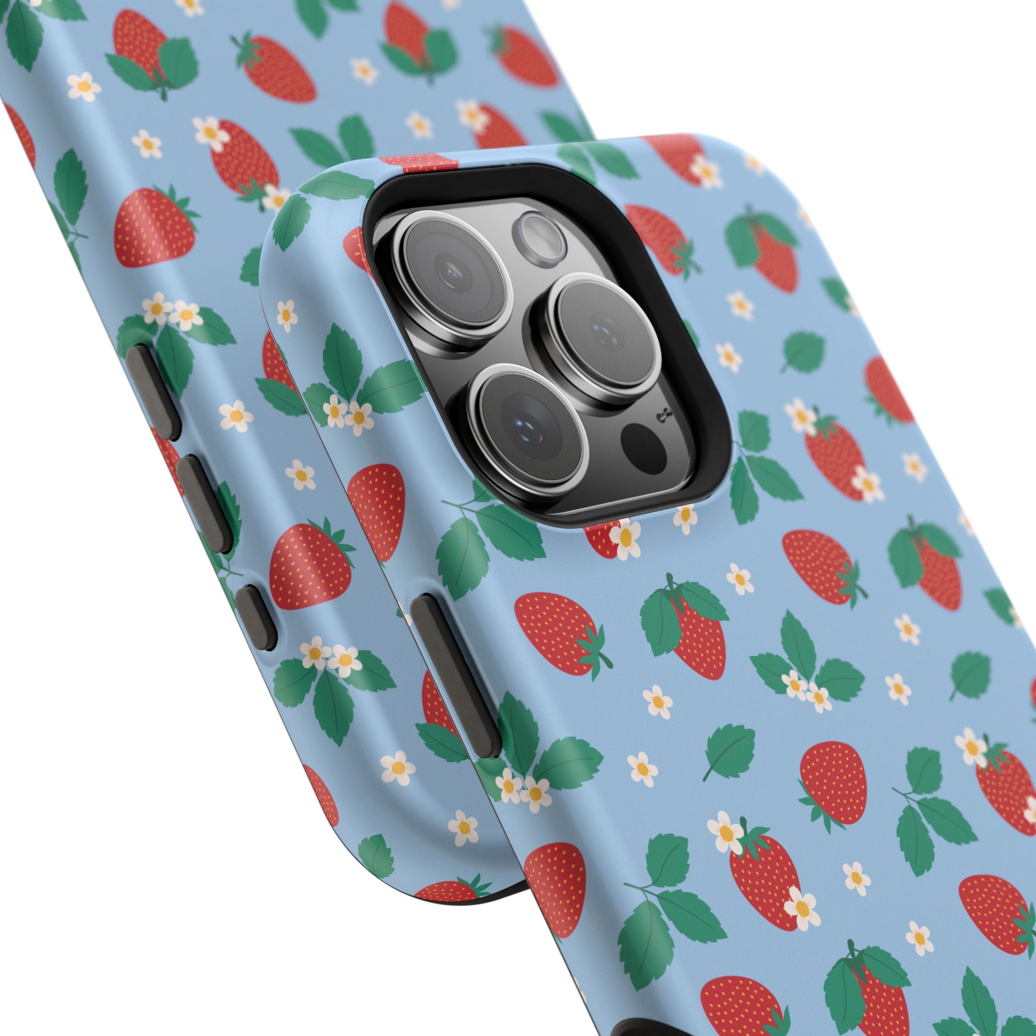 Strawberry Impact-Resistant Cases