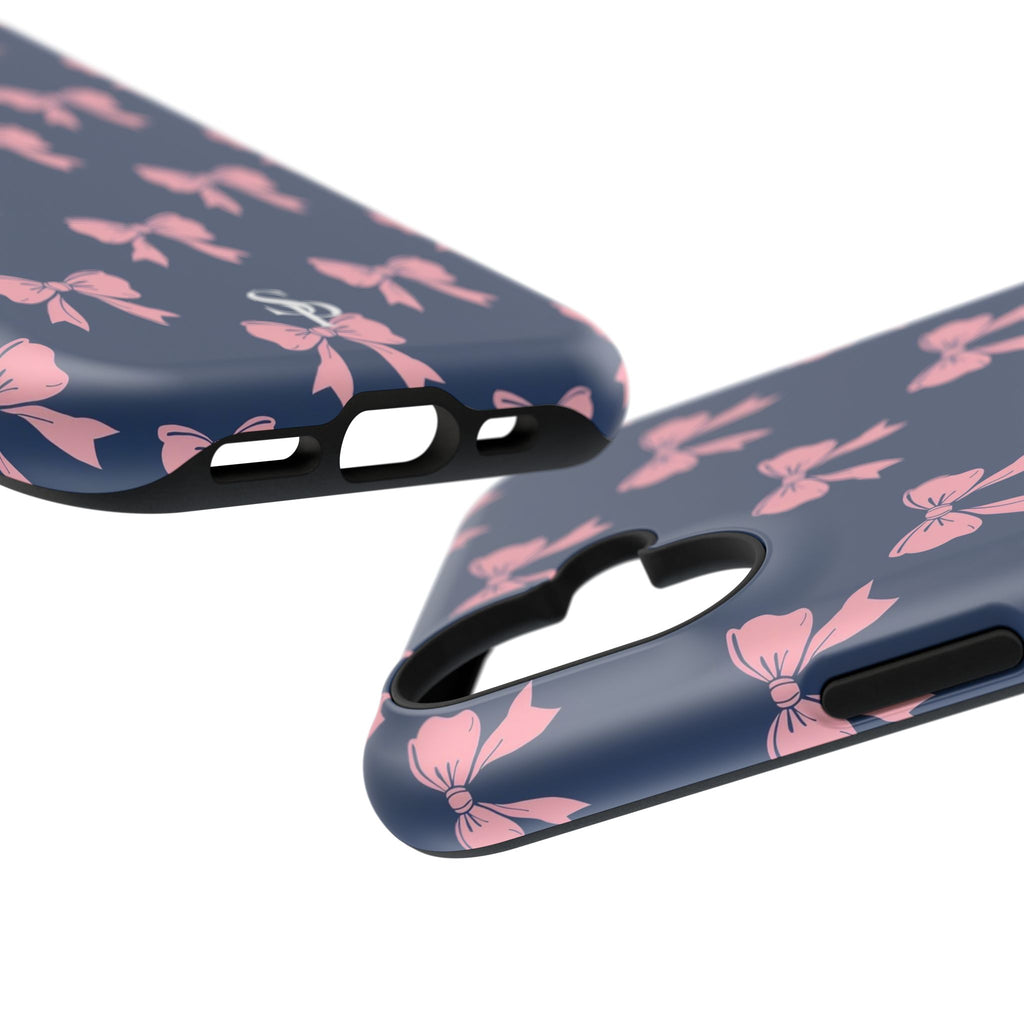 Chic Bow Impact-Resistant Phone Case
