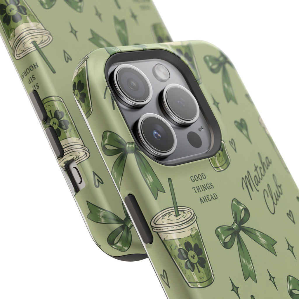 Matcha Club Magnetic Impact-Resistant Case