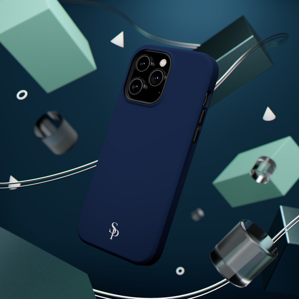 Navy Magnetic Tough Cases for Phones - Secure & Sleek Design