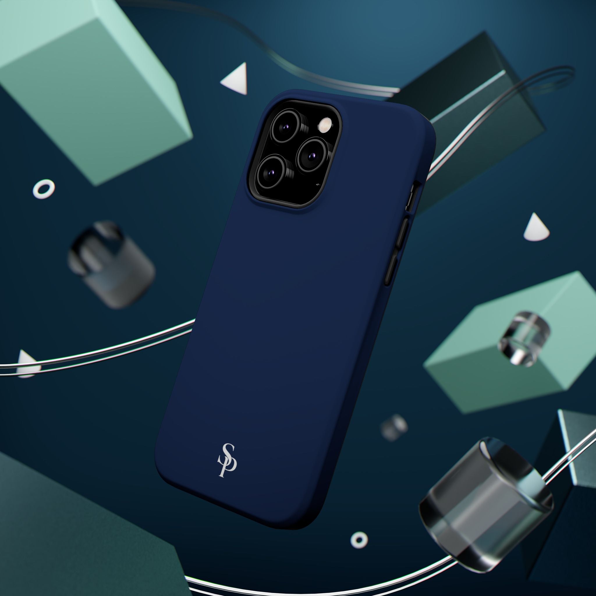 Navy Magnetic Tough Cases for Phones - Secure & Sleek Design