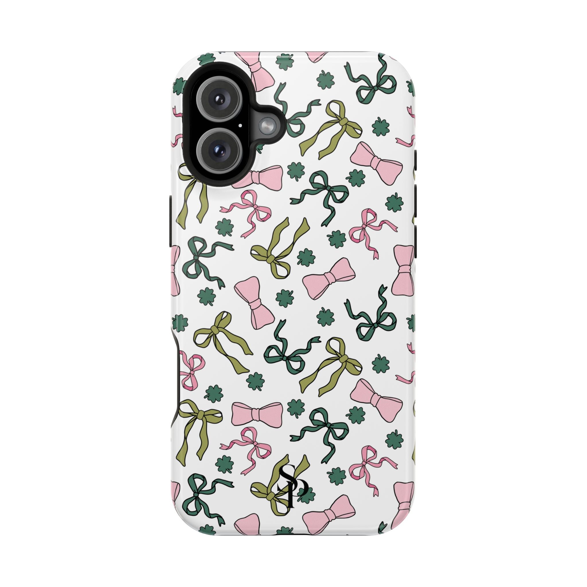 Bows and Shamrocks Magnetic Phone Case