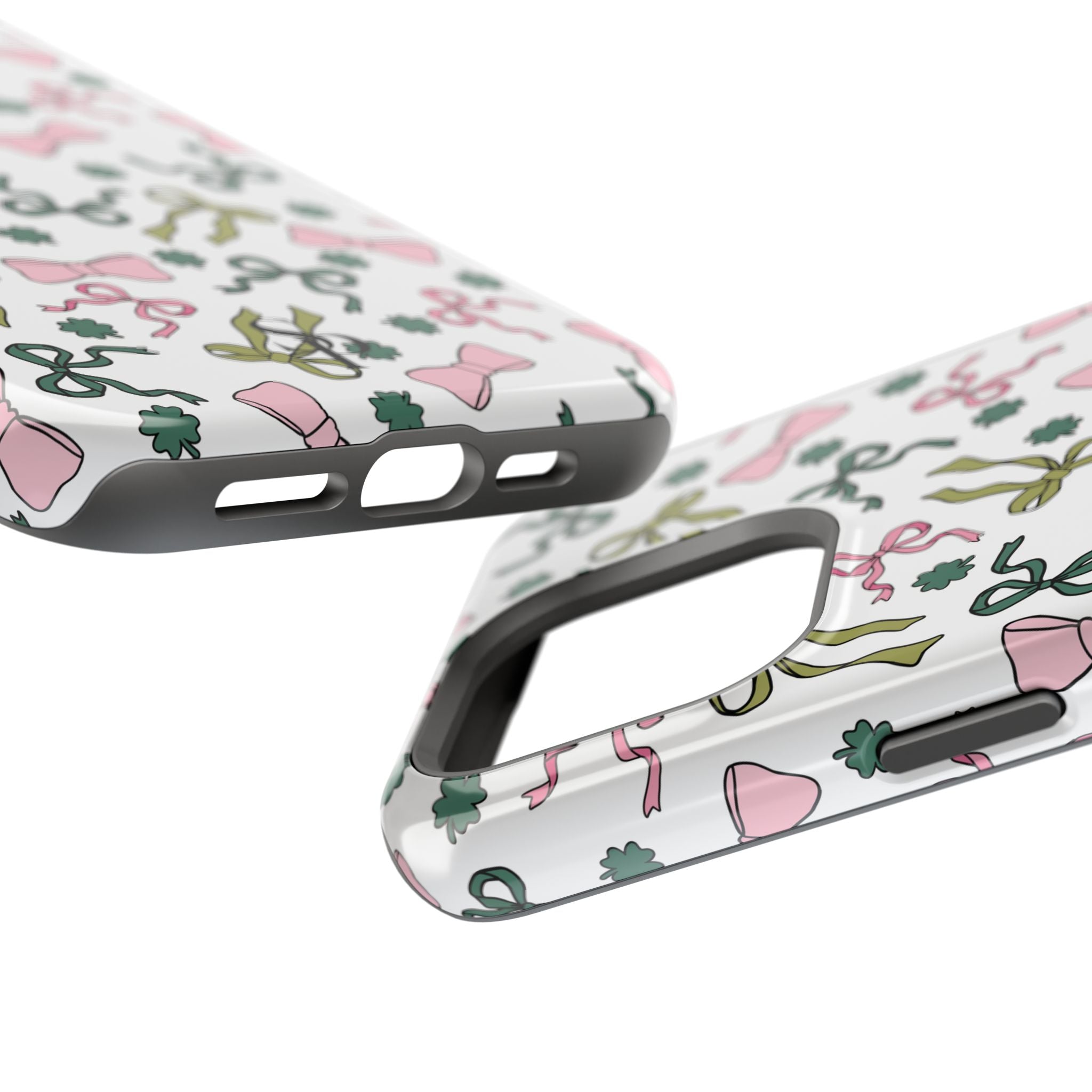 Bows and Shamrocks Magnetic Phone Case