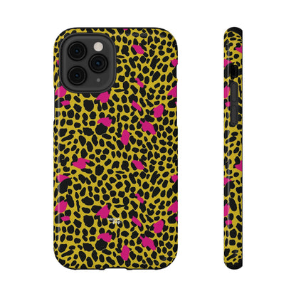 Leopard Print Impact-Resistant Phone Case