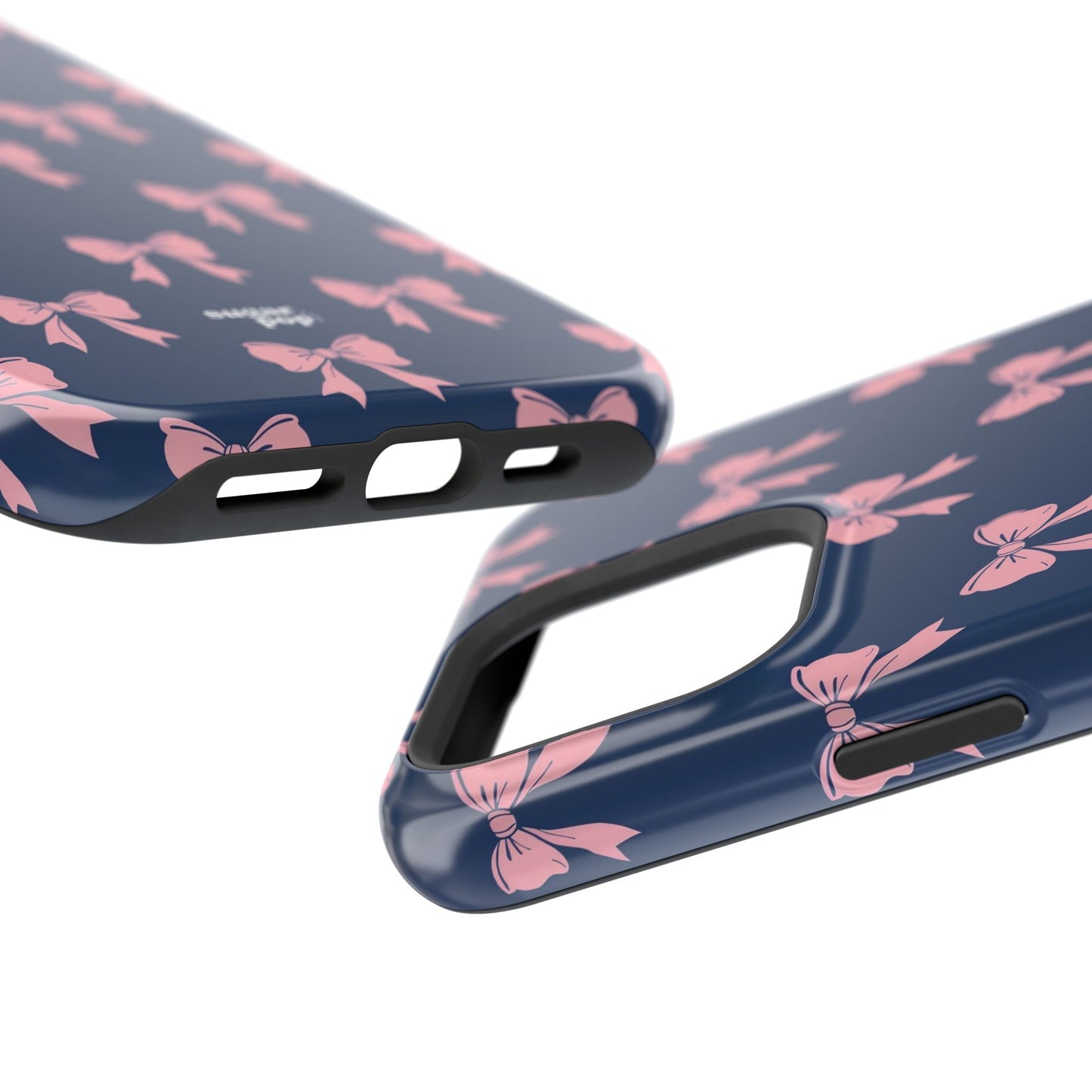 Chic Bow Impact-Resistant Phone Case