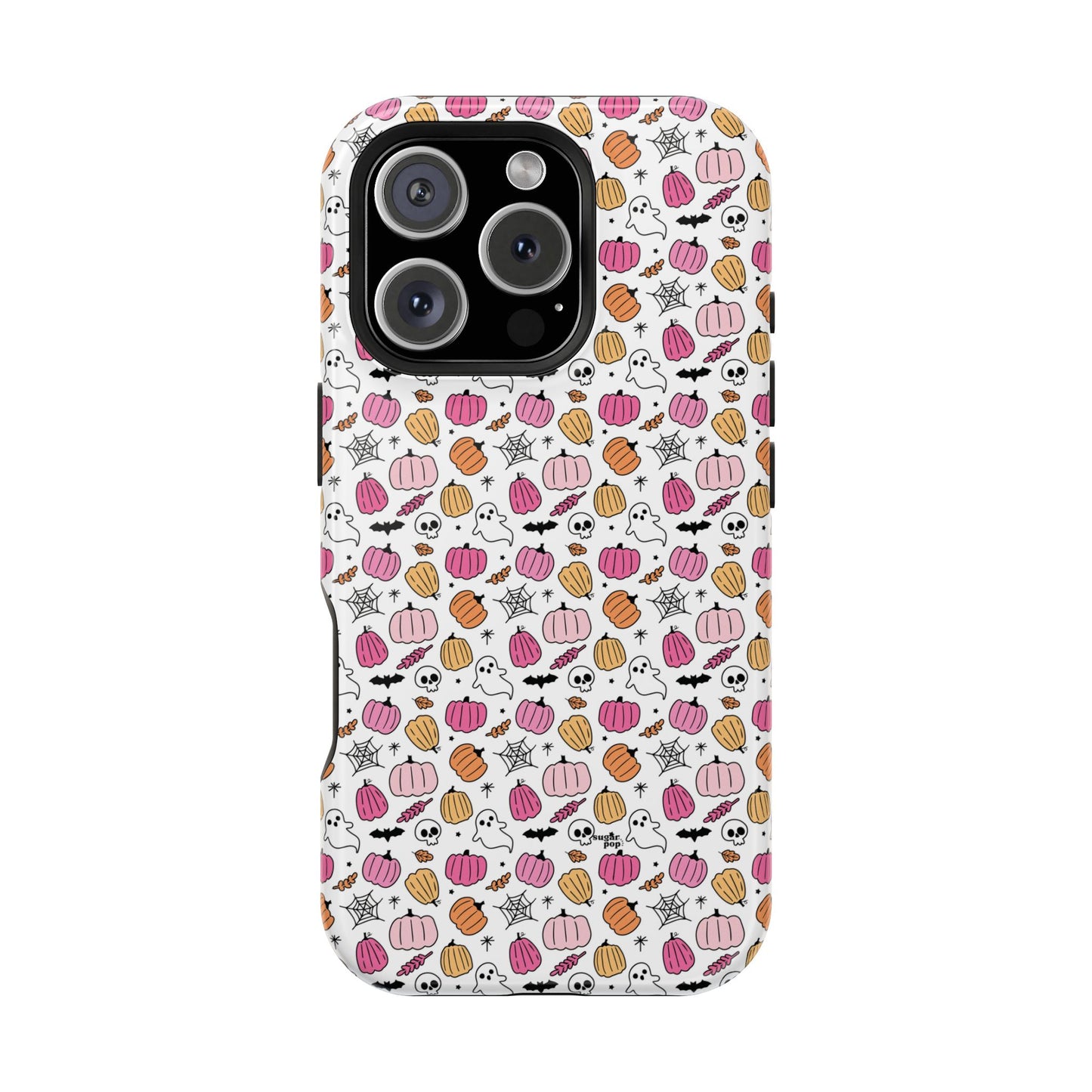 Pink Halloween Impact-Resistant Cases