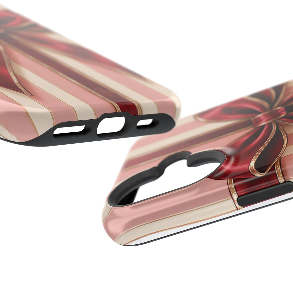 Red Bow Gift Wrap Magnetic Phone Case