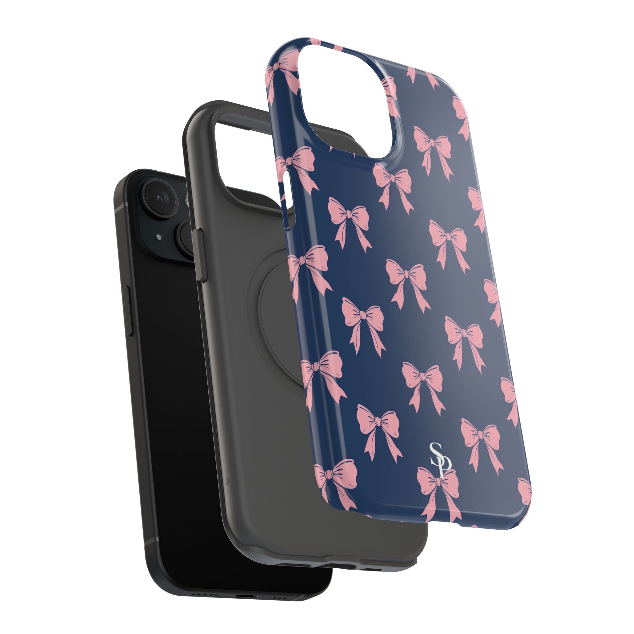 Chic Bow Impact-Resistant Phone Case