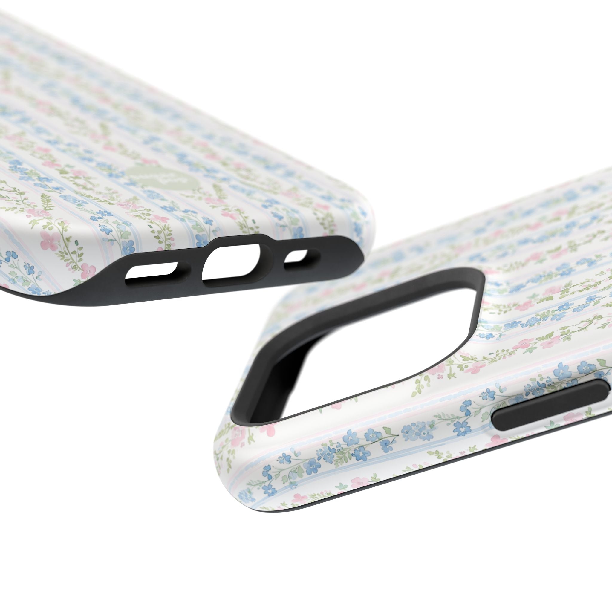 Pastel Floral Pattern Magnetic Tough Case