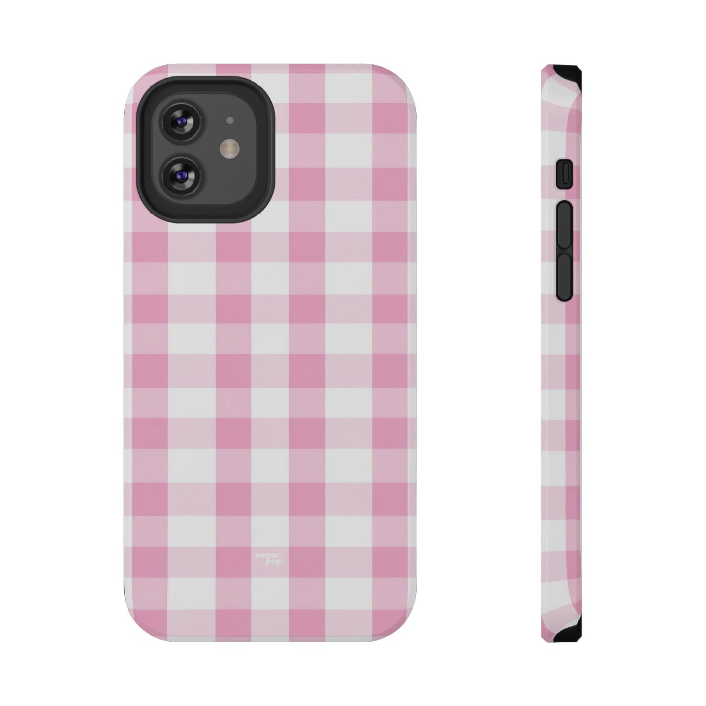 Pink Gingham Phone Case