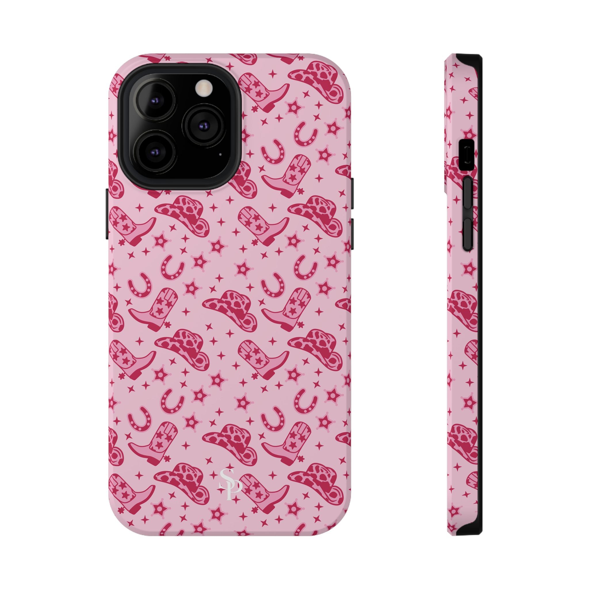 Pink Cowgirl Impact-Resistant Case