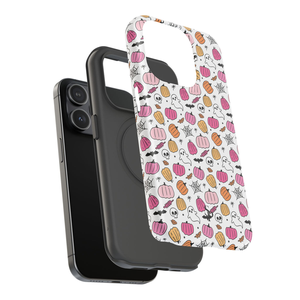 Pink Halloween Impact-Resistant Cases