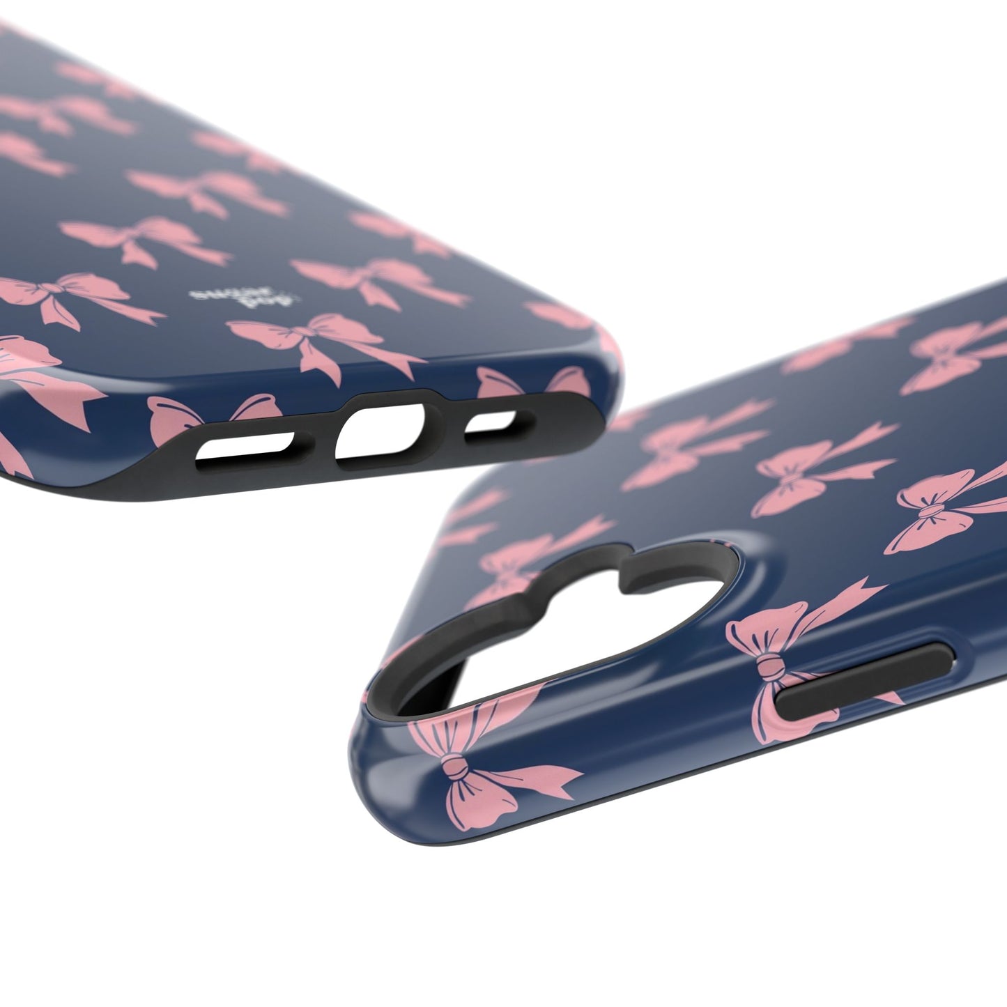 Chic Bow Impact-Resistant Phone Case