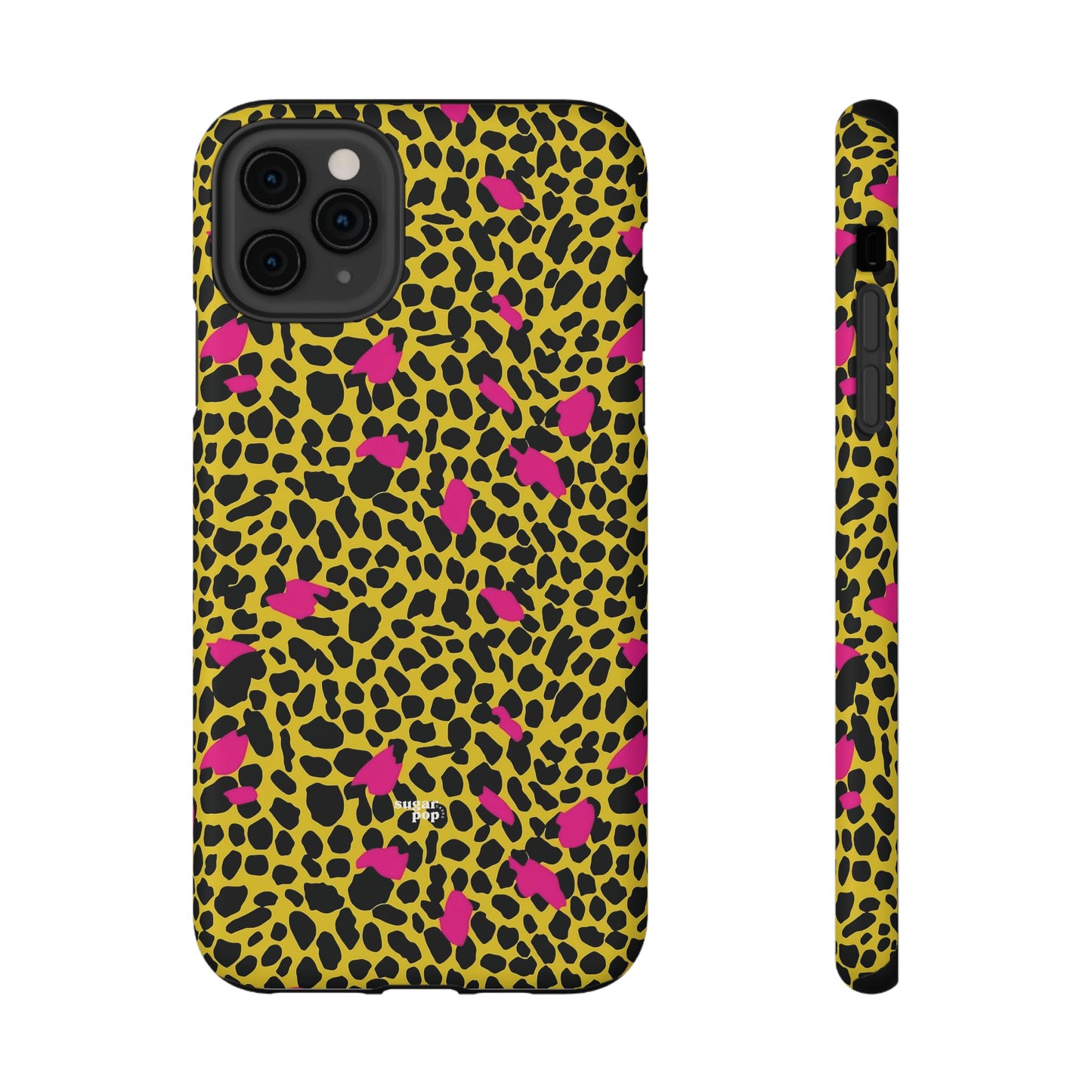 Leopard Print Impact-Resistant Phone Case