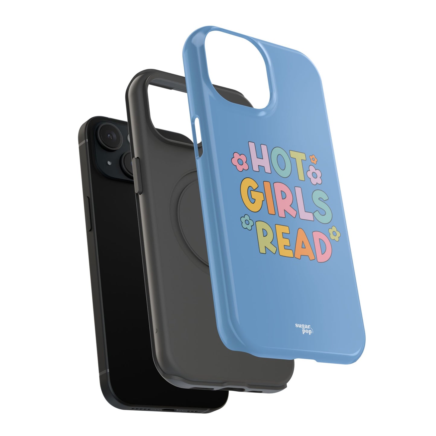 Hot Girls Read Impact-Resistant Phone Case - Design for Book Lovers