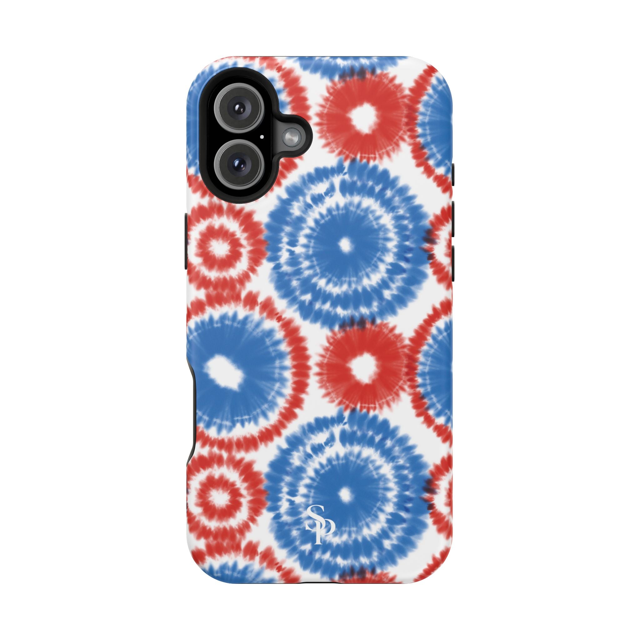 Patriotic Tie Dye Impact Resistant Phone Case