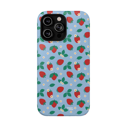 Strawberry Impact-Resistant Cases