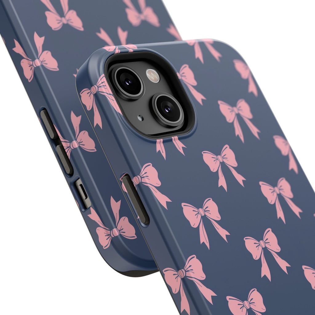 Chic Bow Impact-Resistant Phone Case